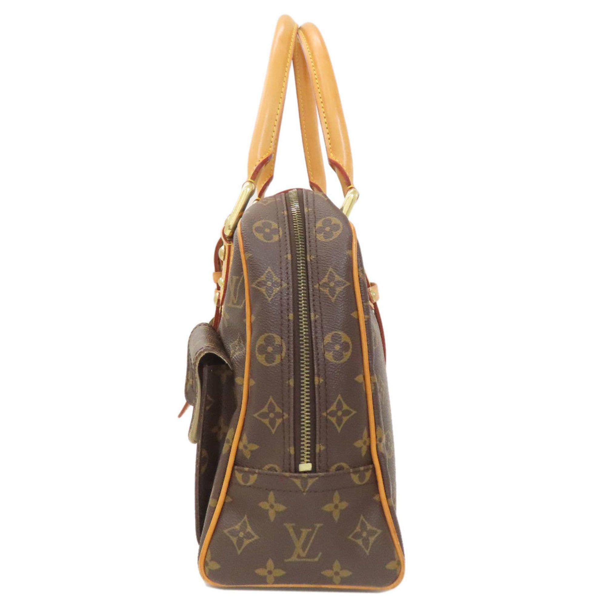 Louis Vuitton Louis Vuitton M40025 Manhattan GM Handbag Monogram Canvas Women's LOUIS VUITTON Size ONE SIZE - 3 Thumbnail