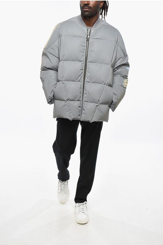 Rick Owens Reflective Fabric Quilted Down Jacket Size US M / EU 48-50 / 2 - 4 Thumbnail