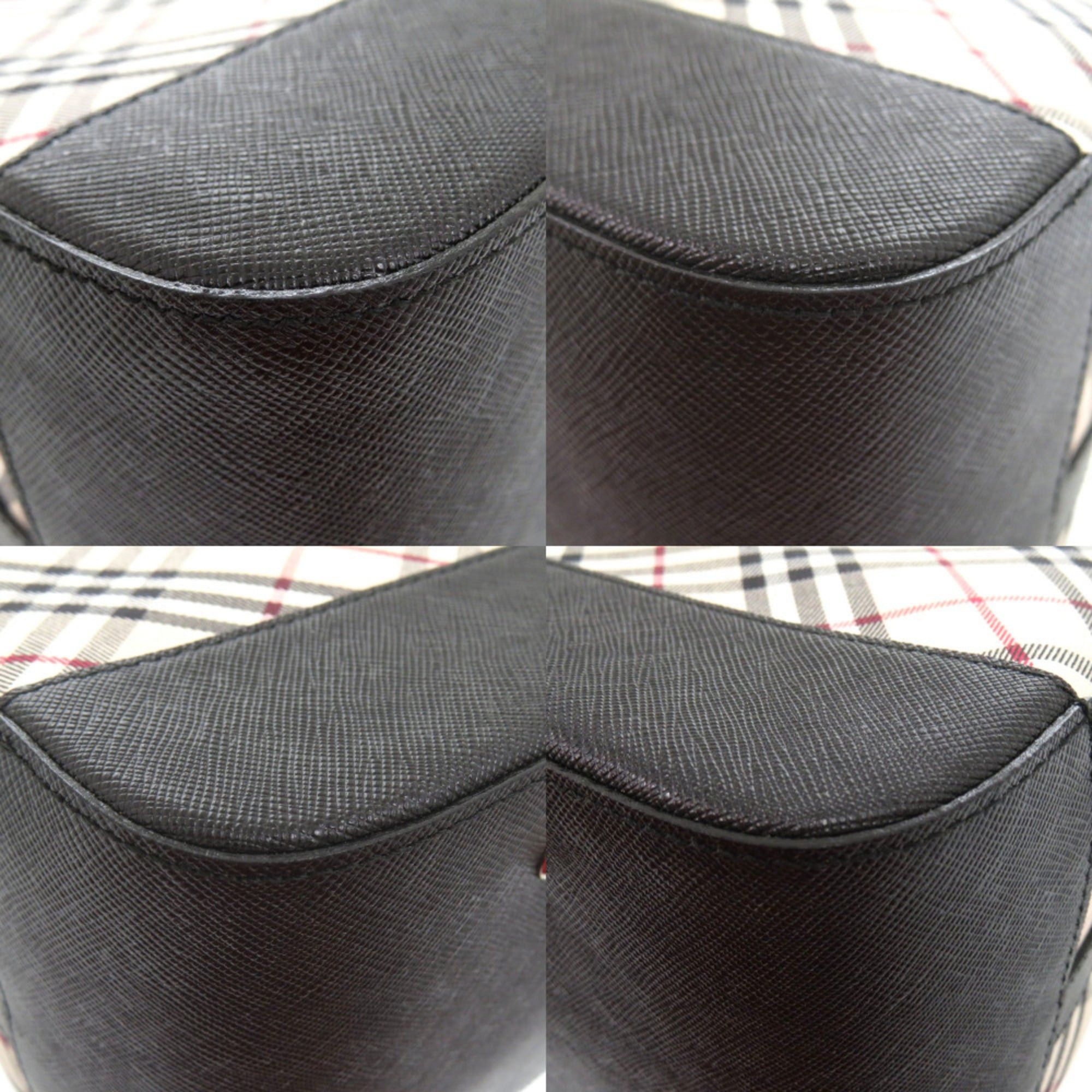 Burberry Like new Burberry Nova Check handbag in beige fabric and leather, 1819 Size ONE SIZE - 8 Thumbnail