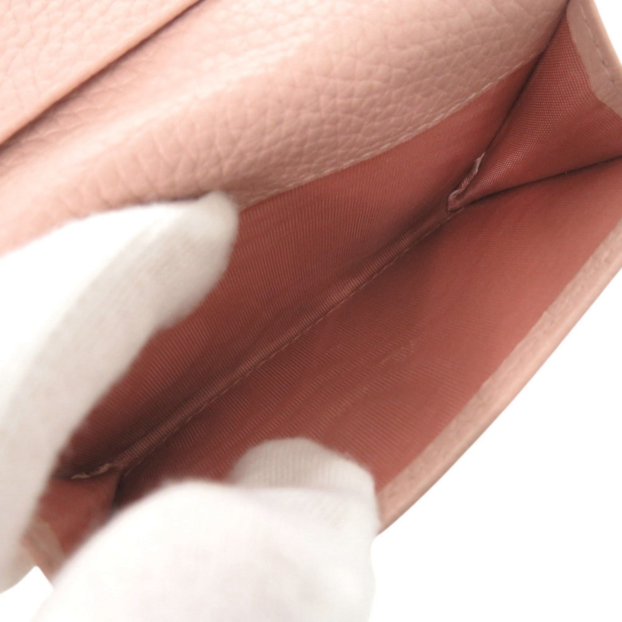 Gucci Gucci Horsebit 745983 Leather Pink Card Case/Business Holder 0069 Size ONE SIZE - 6 Thumbnail