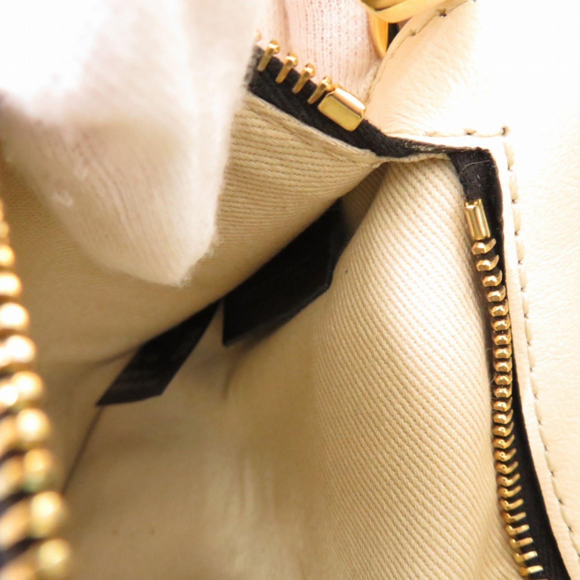 Marni Marni 2-Way Museo Leather Tote Bag in Beige/Purple (1703) Size ONE SIZE - 10 Thumbnail