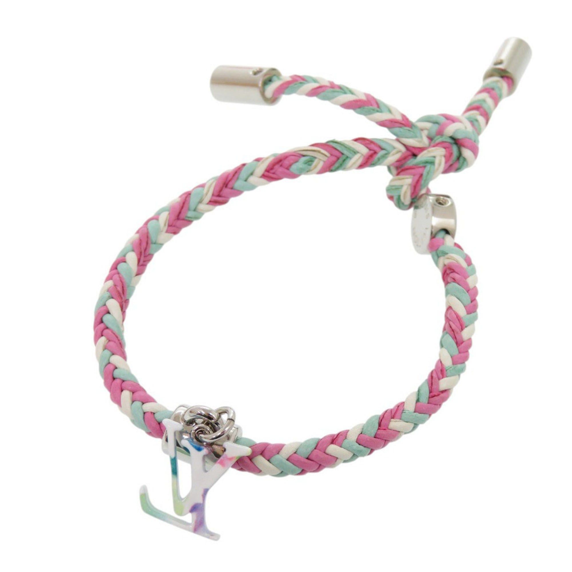 Louis Vuitton Louis Vuitton Friendship Bracelet M6793E Leather Multicolor 1737 Size ONE SIZE - 3 Thumbnail