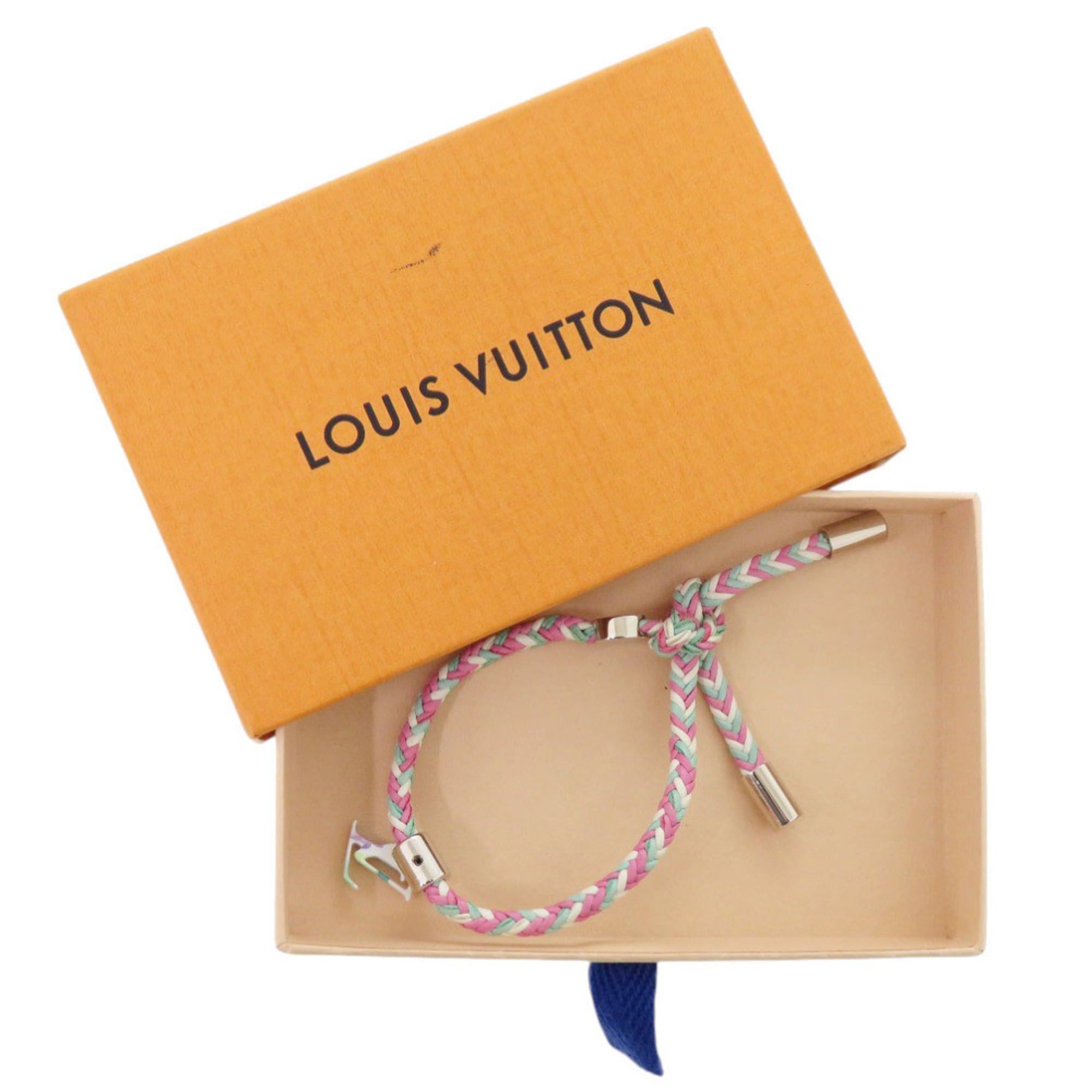 Louis Vuitton Louis Vuitton Friendship Bracelet M6793E Leather Multicolor 1737 Size ONE SIZE - 2 Thumbnail