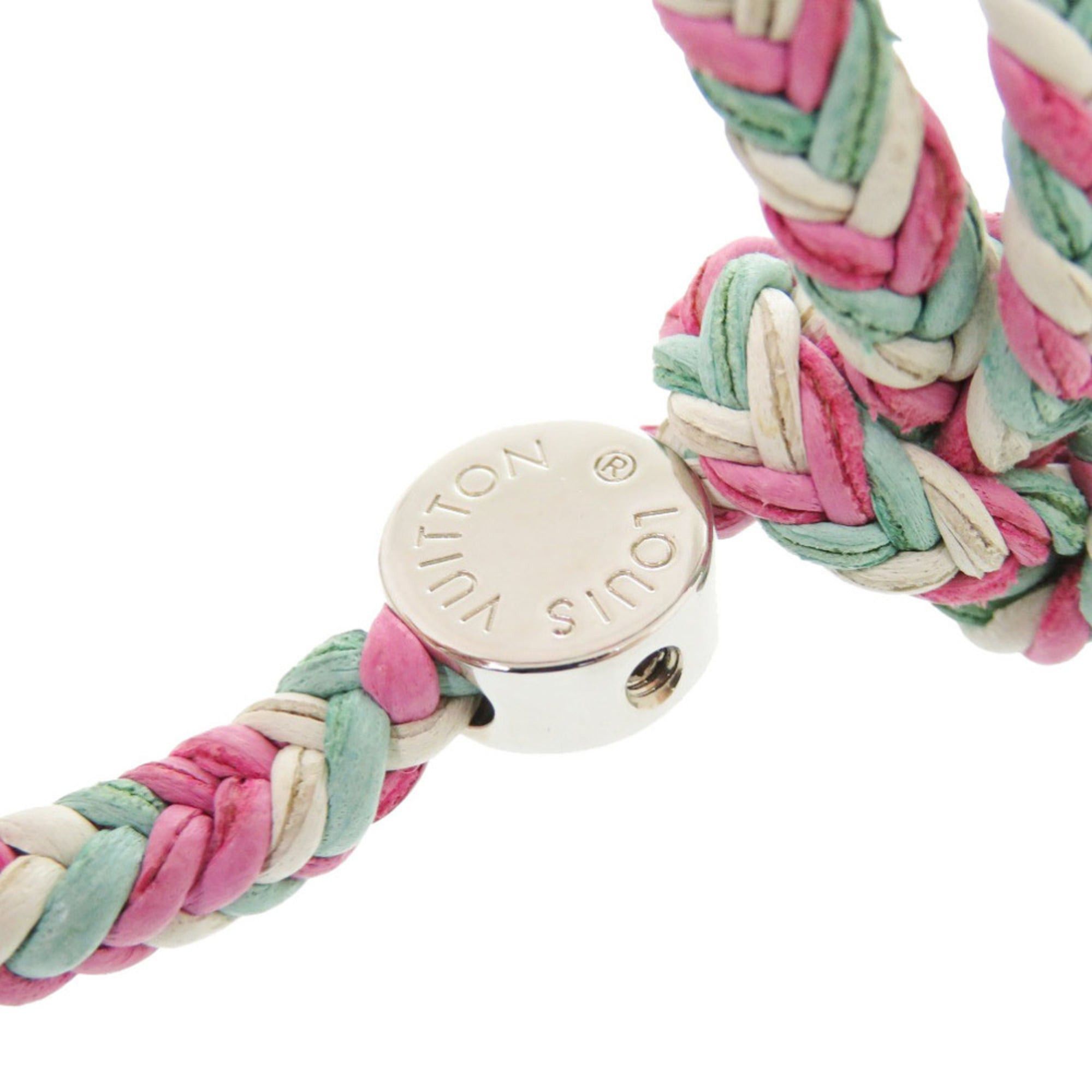 Louis Vuitton Louis Vuitton Friendship Bracelet M6793E Leather Multicolor 1737 Size ONE SIZE - 5 Thumbnail