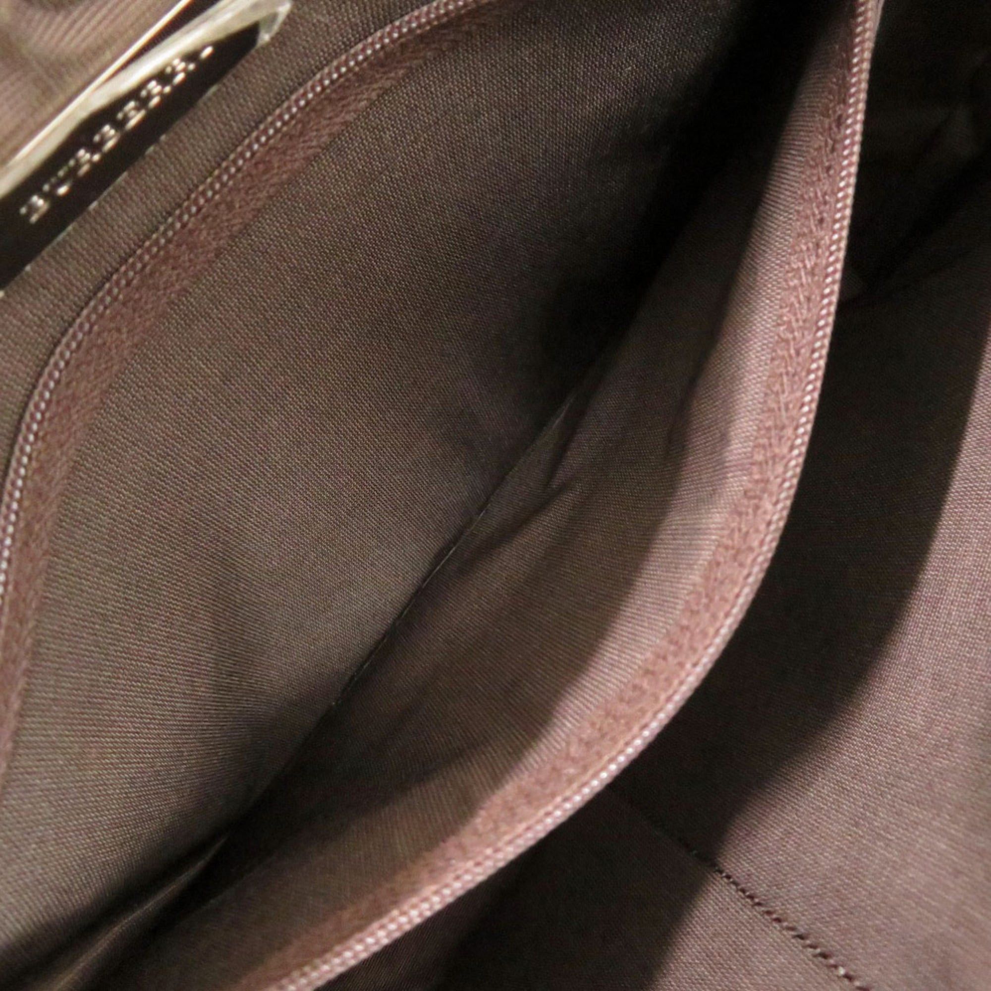 Burberry Like new Burberry Nova Check Canvas Beige Handbag 1752 Size ONE SIZE - 6 Thumbnail