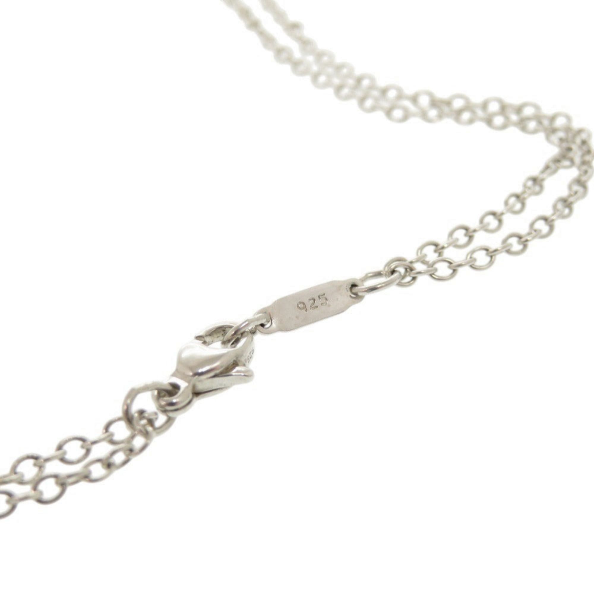 Tiffany & Co. Tiffany Man in the Moon Double Chain Silver 925 Necklace 1812 Size ONE SIZE - 7 Thumbnail