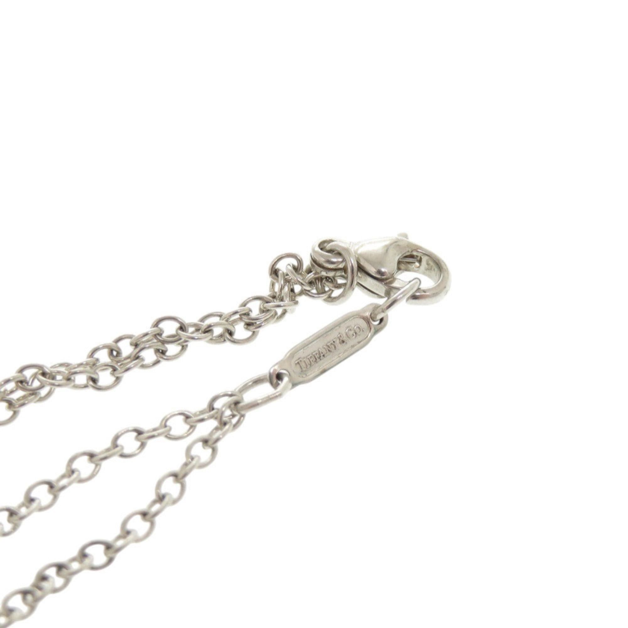 Tiffany & Co. Tiffany Man in the Moon Double Chain Silver 925 Necklace 1812 Size ONE SIZE - 6 Thumbnail