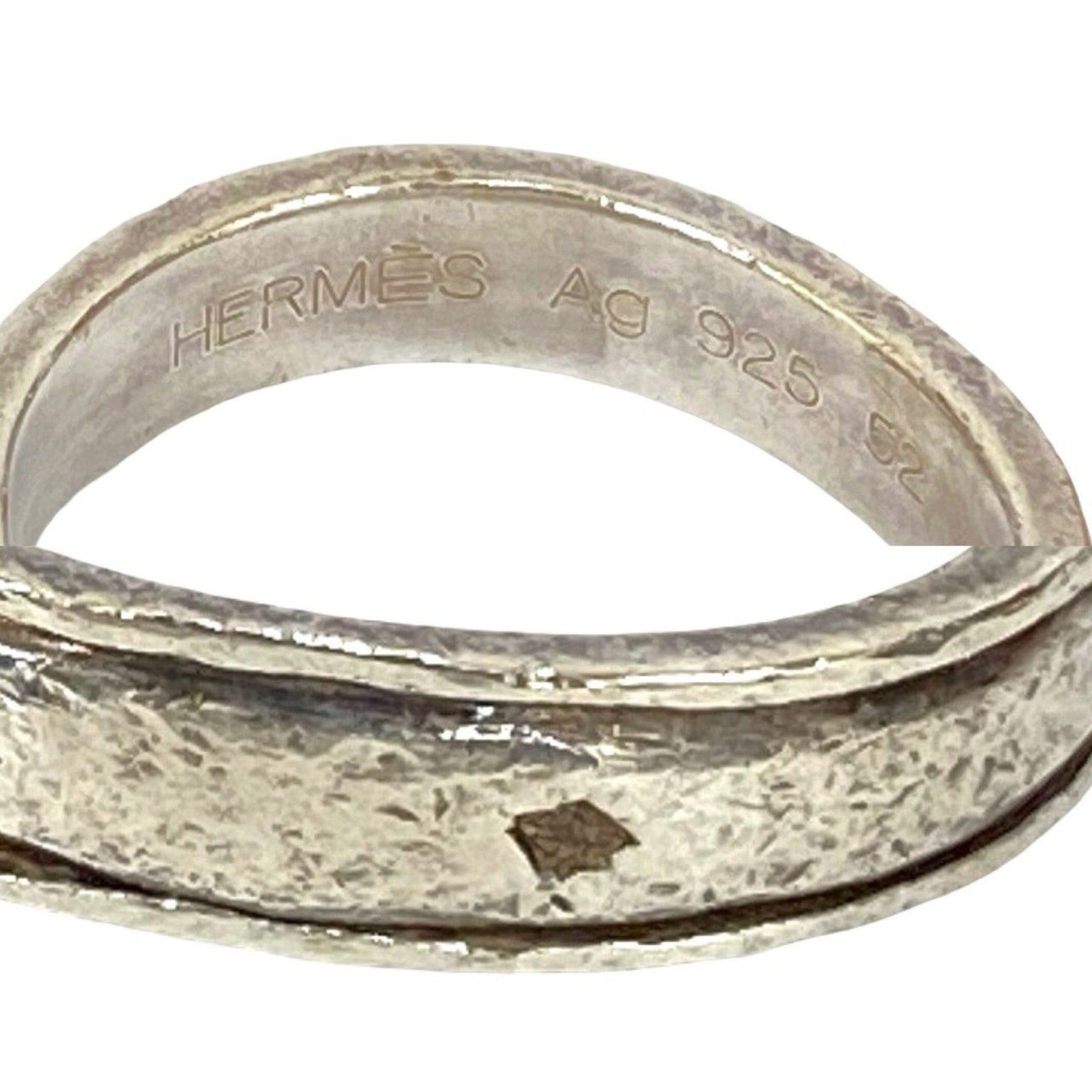 Hermes HERMES Santur Belt Silver 925 Ring Size 10 90503 Size ONE SIZE - 2 Thumbnail
