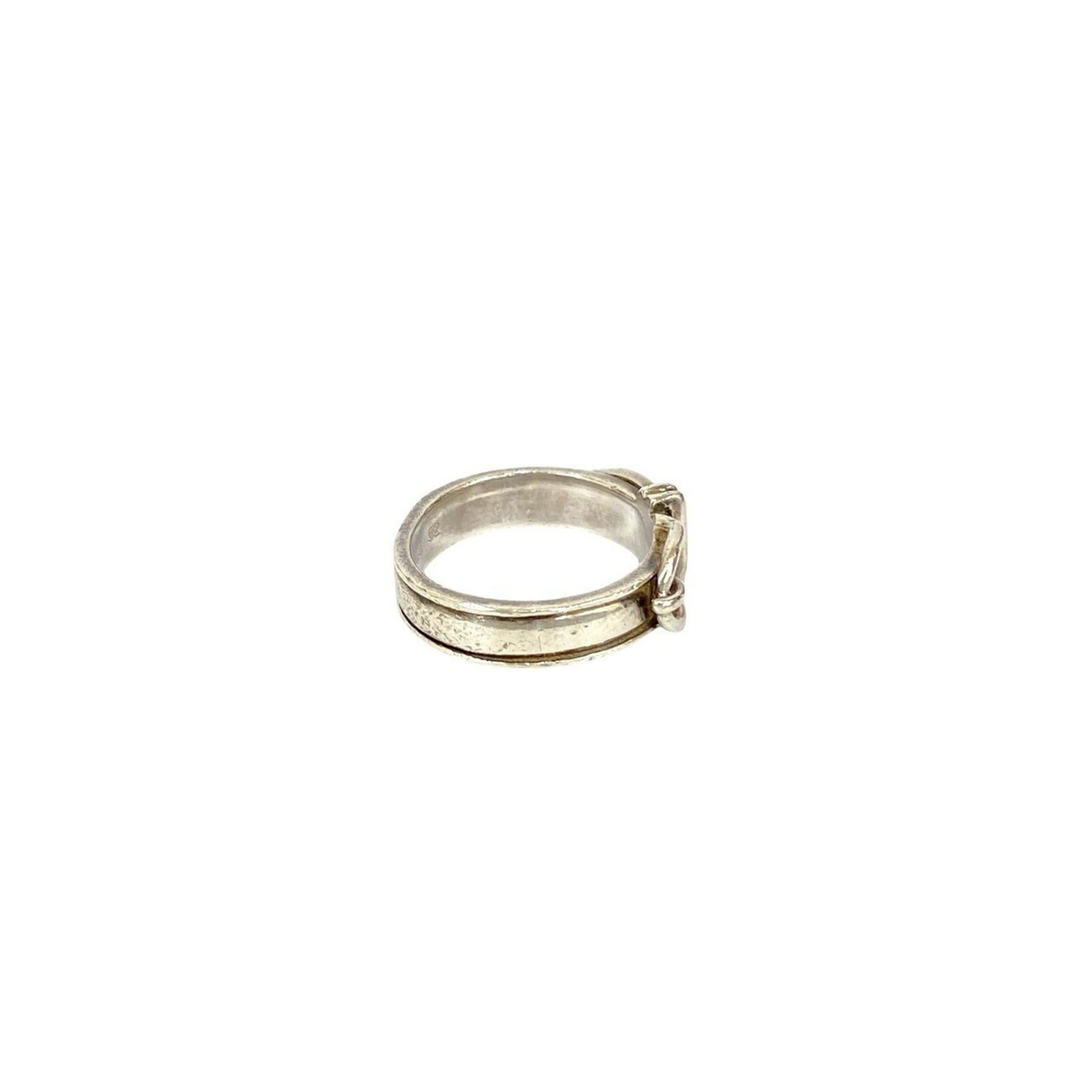 Hermes HERMES Santur Belt Silver 925 Ring Size 10 90503 Size ONE SIZE - 4 Thumbnail