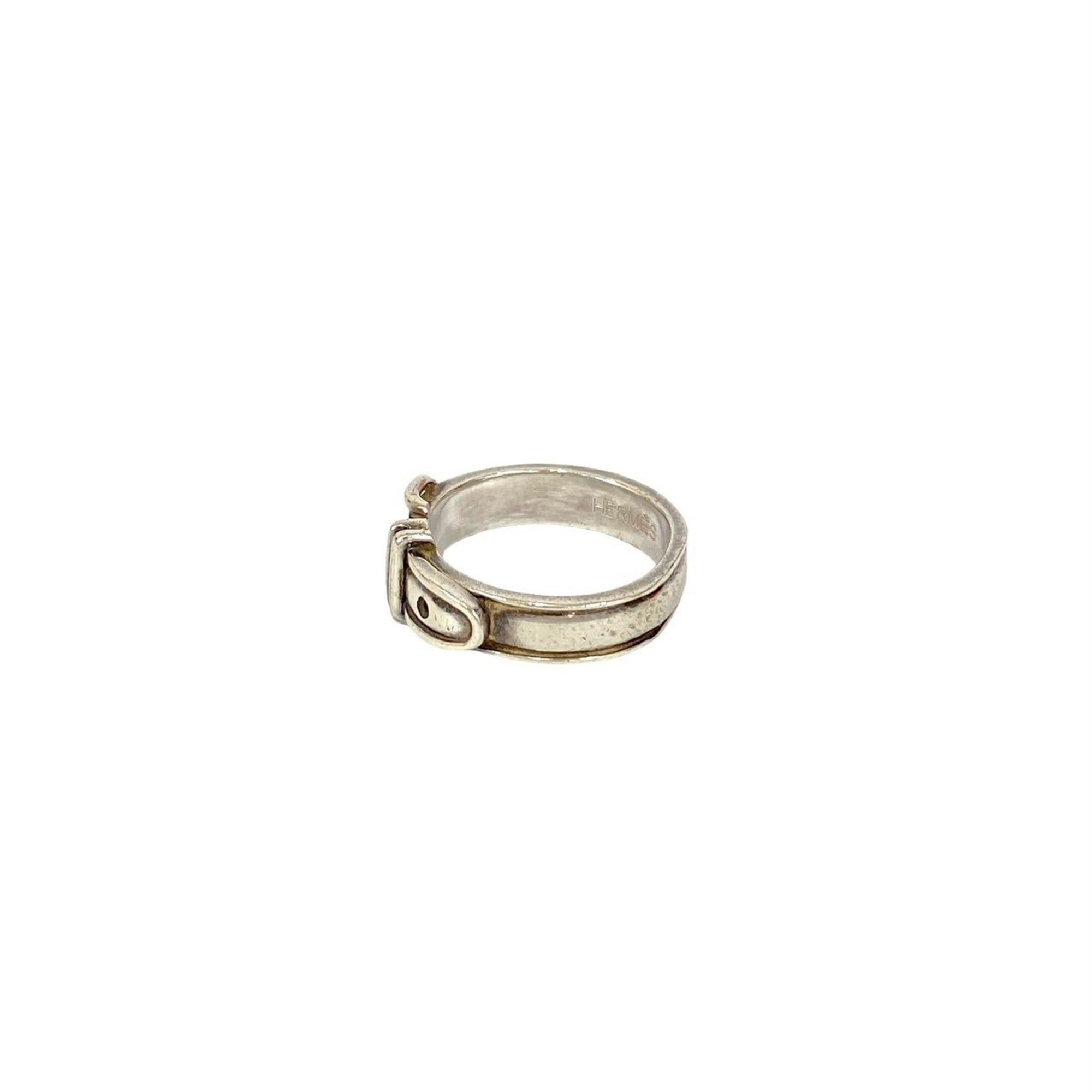 Hermes HERMES Santur Belt Silver 925 Ring Size 10 90503 Size ONE SIZE - 3 Thumbnail