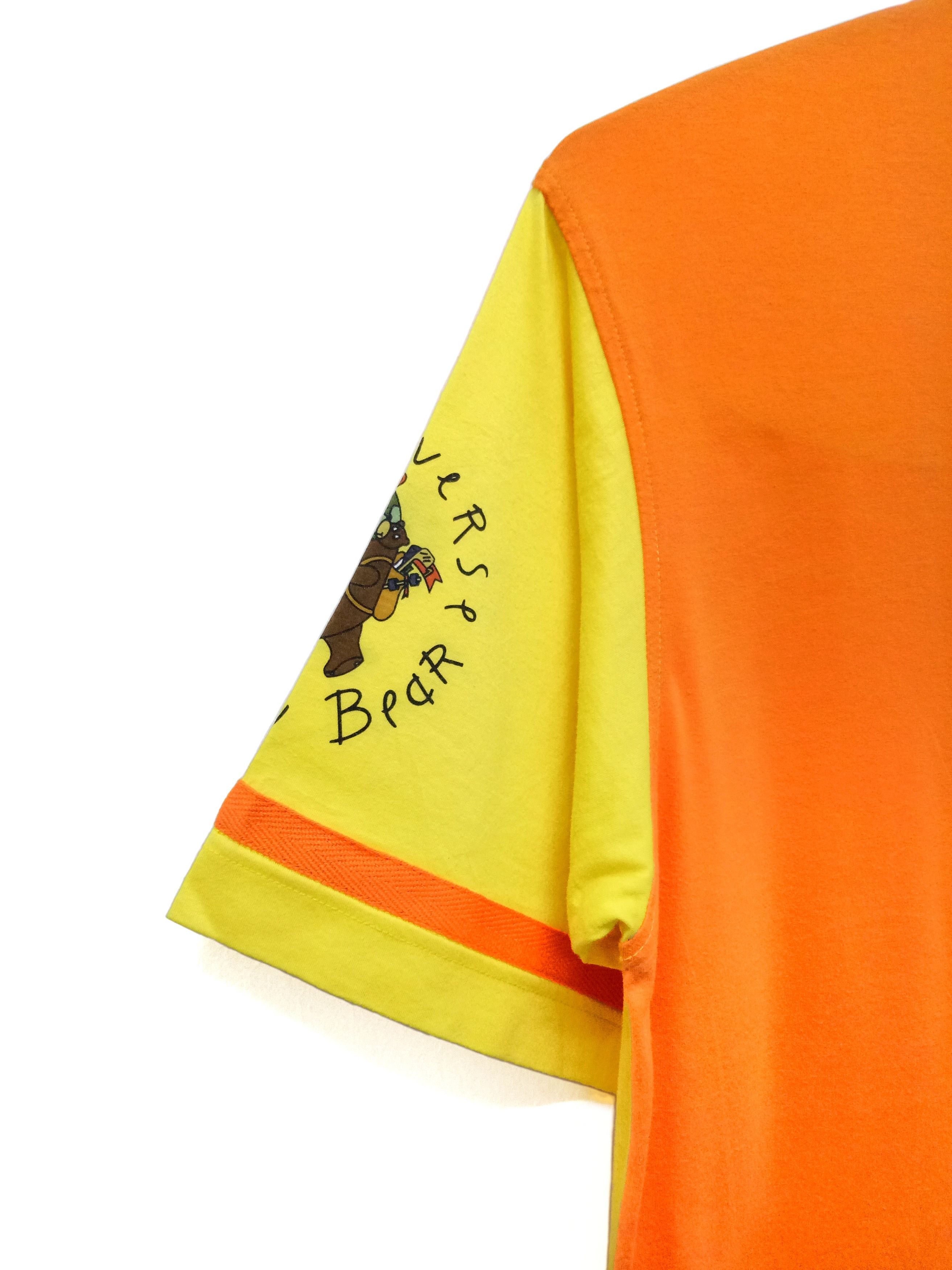 Jean Charles De Castelbajac 🔥Jc de Castelbajac Mr Universe Family Bear Colour Block Tee Size US XL / EU 56 / 4 - 5 Thumbnail