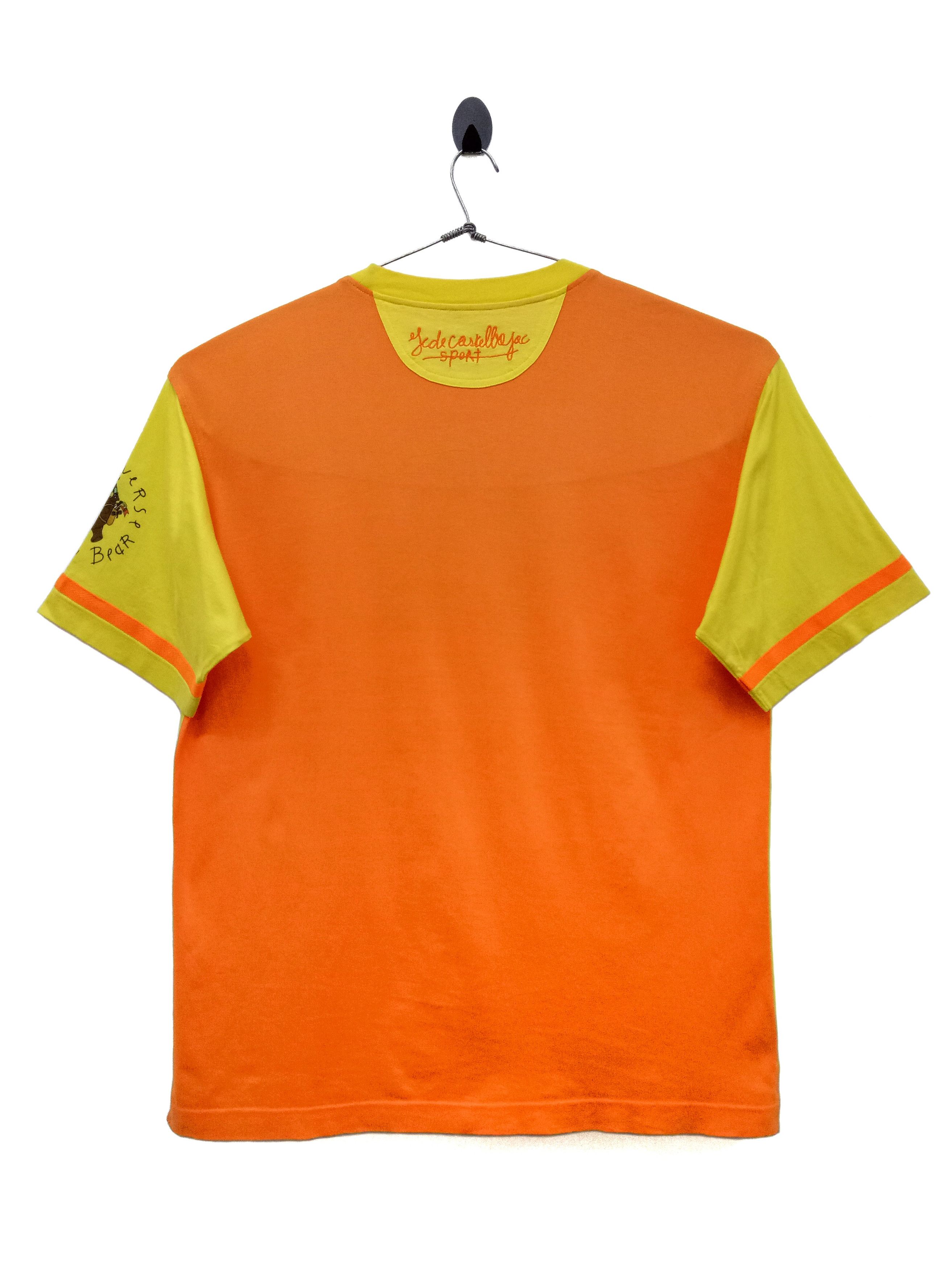 Jean Charles De Castelbajac 🔥Jc de Castelbajac Mr Universe Family Bear Colour Block Tee Size US XL / EU 56 / 4 - 6 Thumbnail
