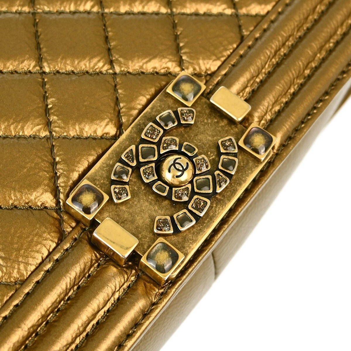Chanel Chanel Boy Flap Bag Quilted Calfskin Size ONE SIZE - 7 Thumbnail