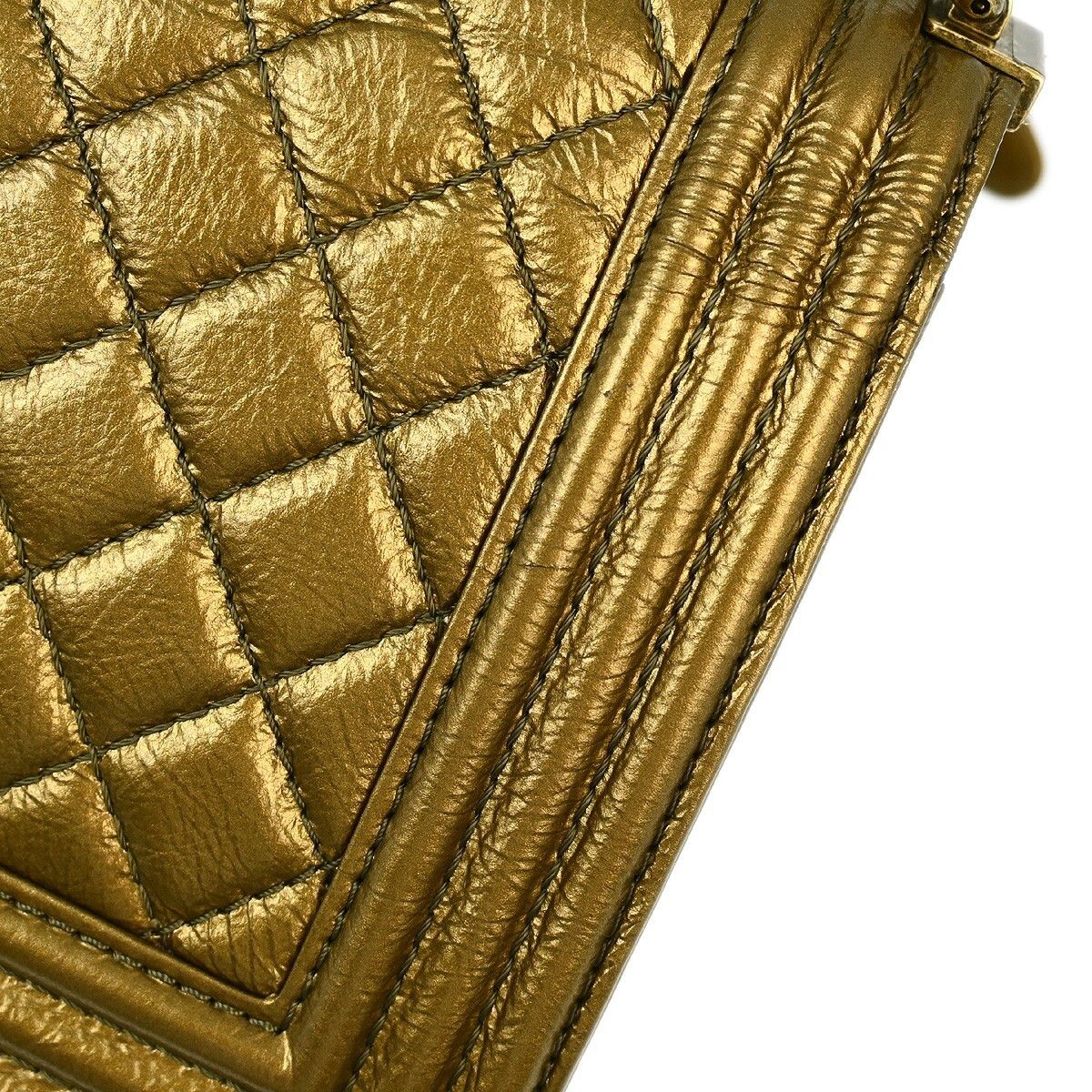 Chanel Chanel Boy Flap Bag Quilted Calfskin Size ONE SIZE - 10 Thumbnail