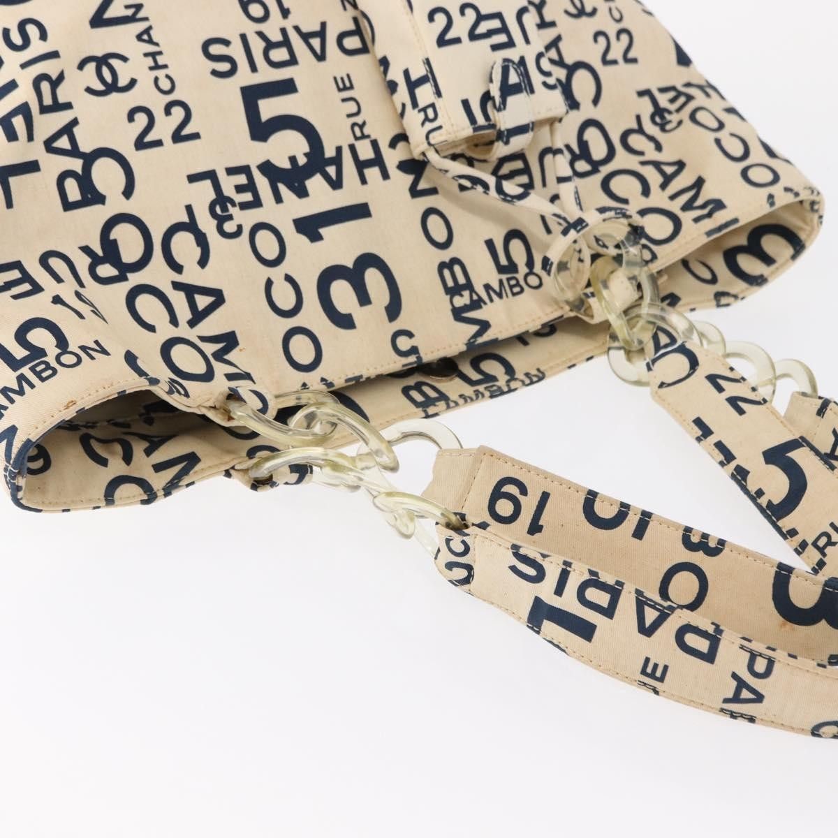 Chanel Chanel 31 Rue Cambon Beach Zip Tote Printed Canvas Size ONE SIZE - 20 Thumbnail