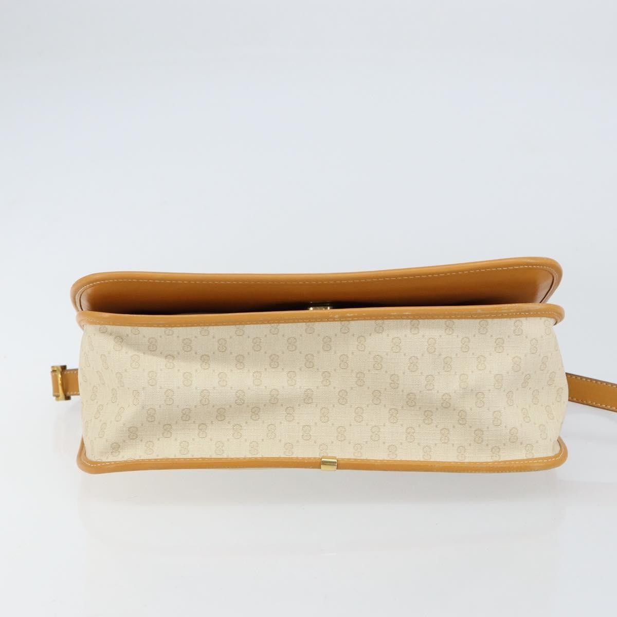 Gucci Gucci Vintage Web Sherry Line Handbag Micro GG Canvas Size ONE SIZE - 17 Thumbnail
