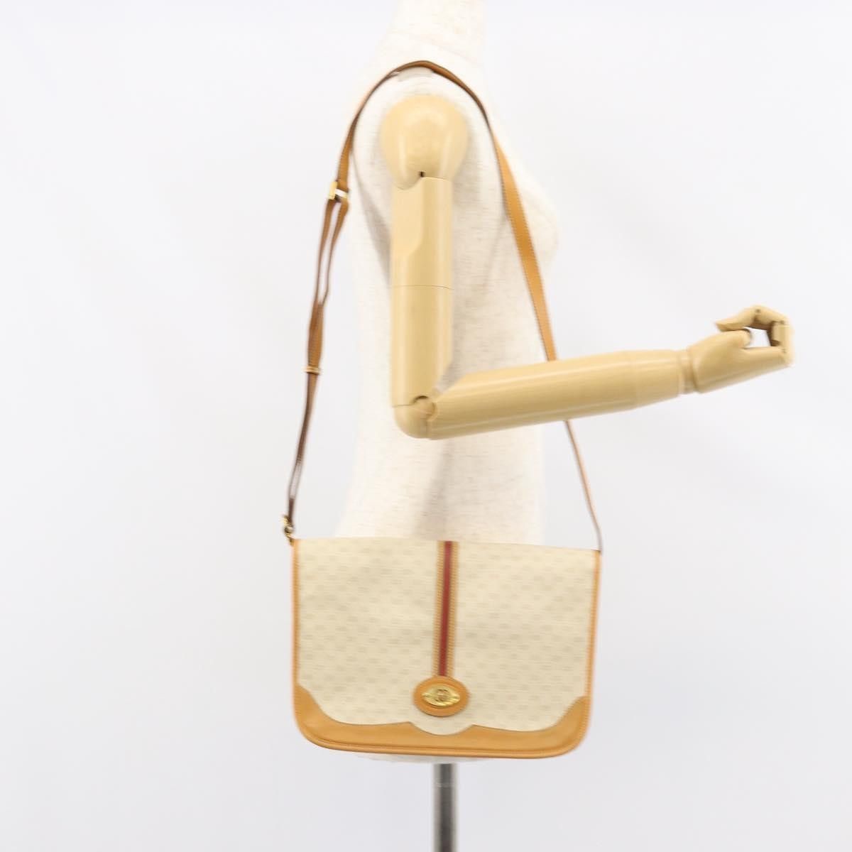 Gucci Gucci Vintage Web Sherry Line Handbag Micro GG Canvas Size ONE SIZE - 14 Thumbnail