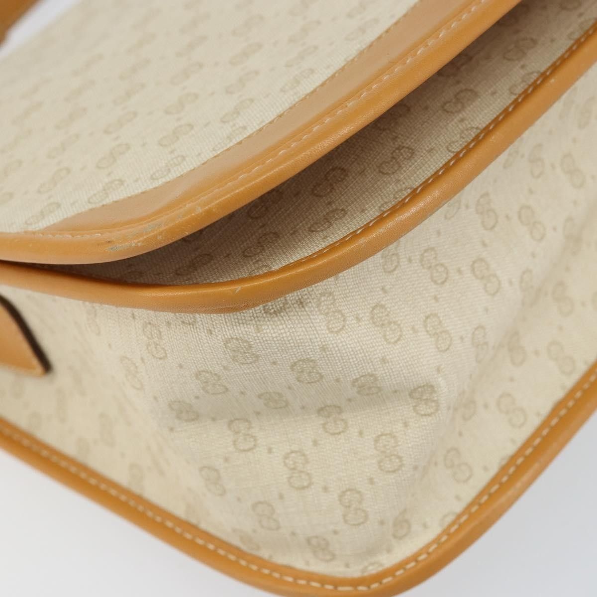 Gucci Gucci Vintage Web Sherry Line Handbag Micro GG Canvas Size ONE SIZE - 10 Thumbnail