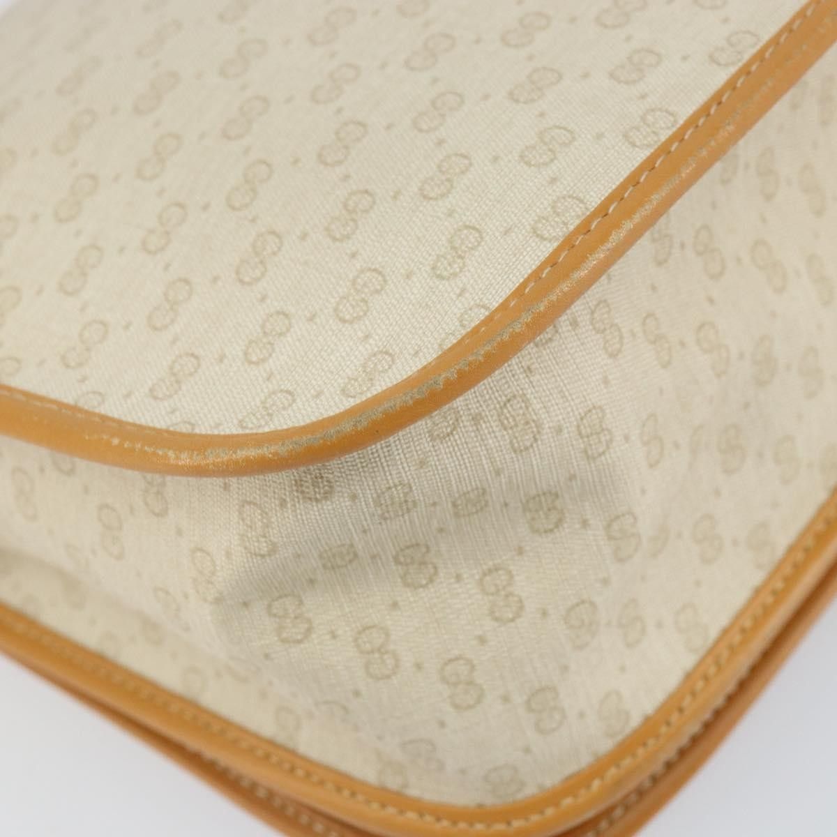 Gucci Gucci Vintage Web Sherry Line Handbag Micro GG Canvas Size ONE SIZE - 12 Thumbnail