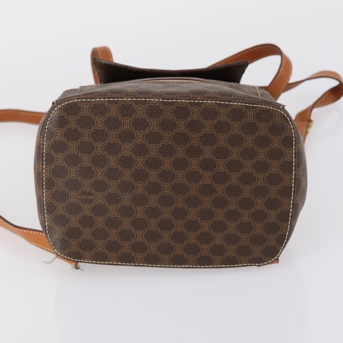 Celine Celine Vintage Macadam Backpack Canvas and Leather Size ONE SIZE - 18 Thumbnail