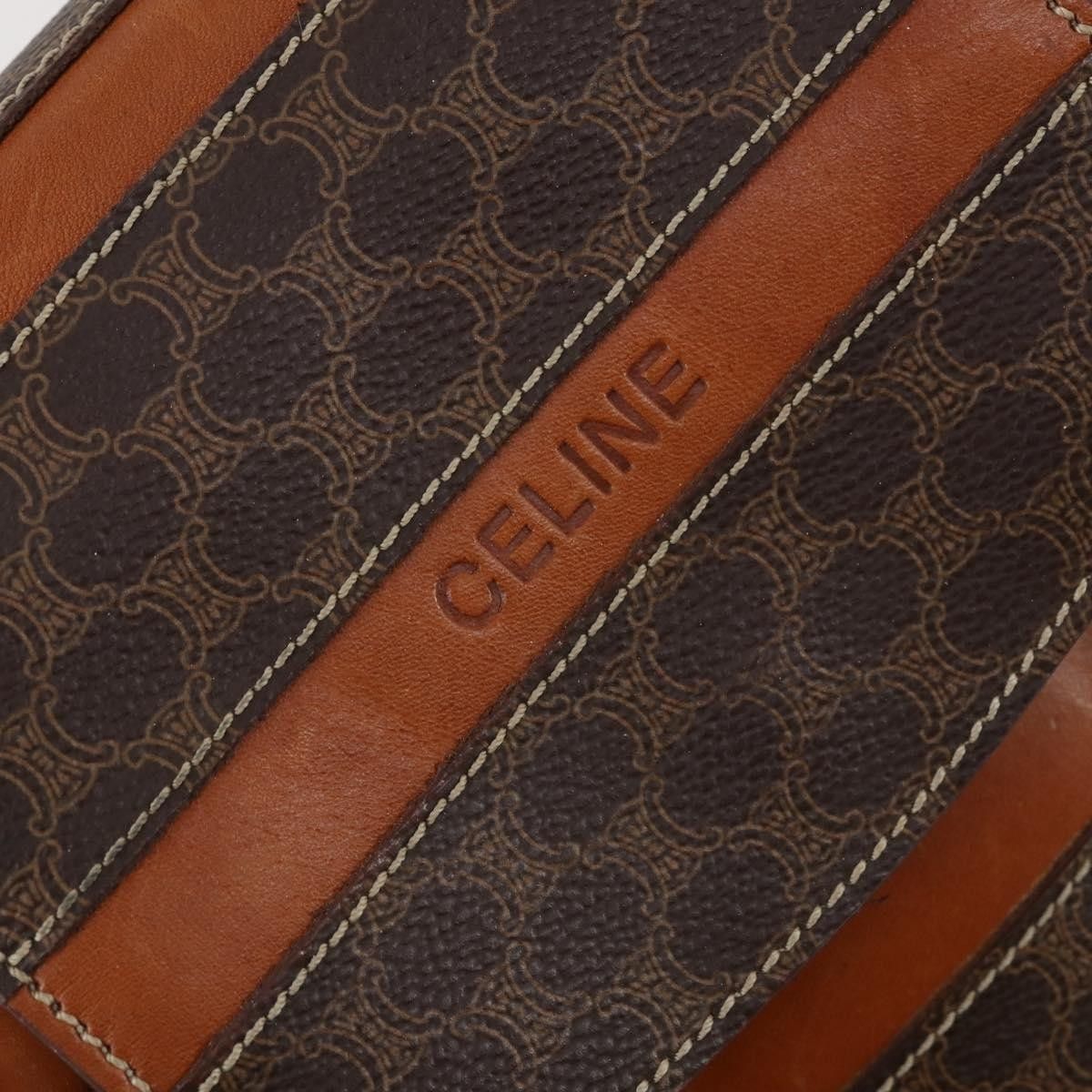 Celine Celine Vintage Macadam Backpack Canvas and Leather Size ONE SIZE - 12 Thumbnail