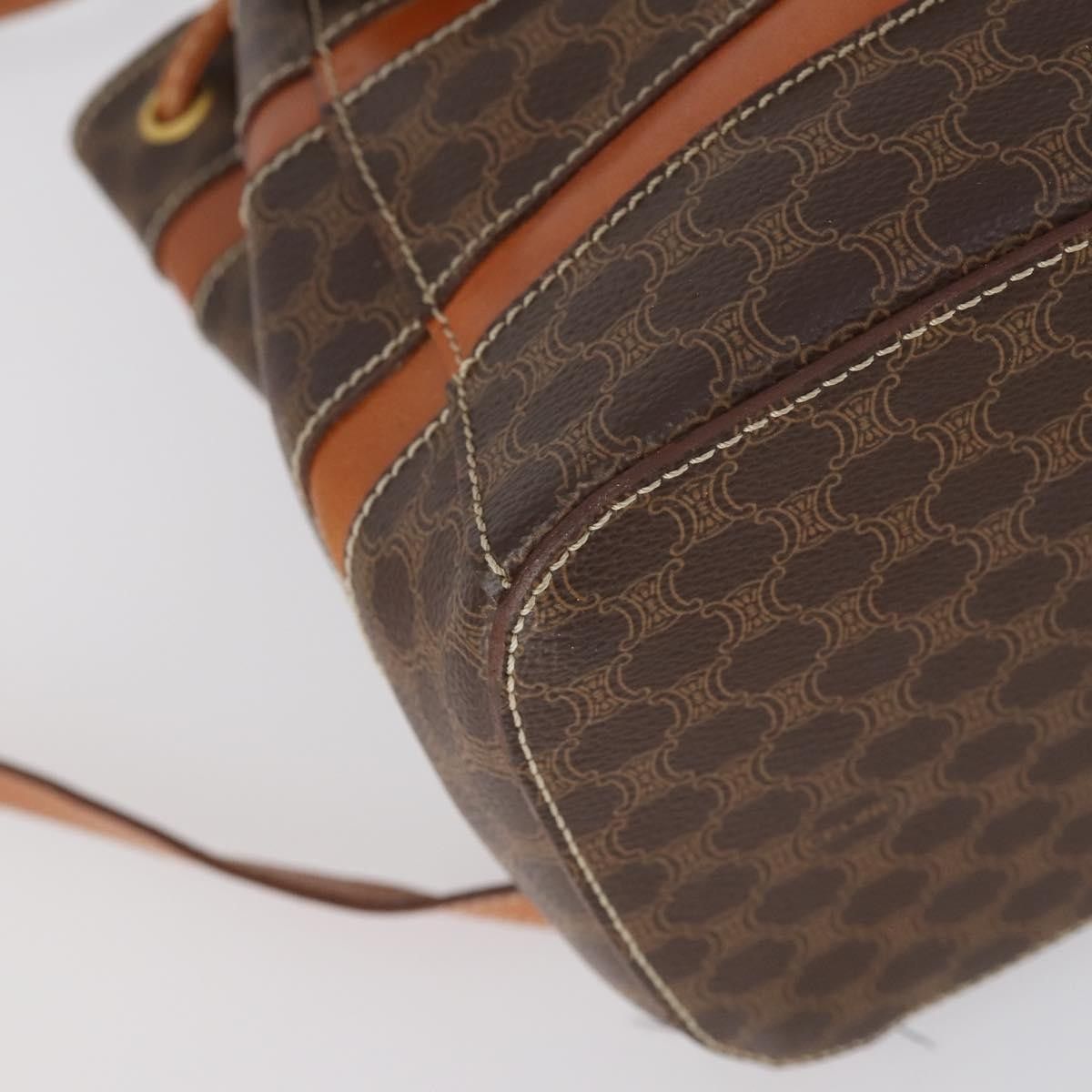 Celine Celine Vintage Macadam Backpack Canvas and Leather Size ONE SIZE - 9 Thumbnail