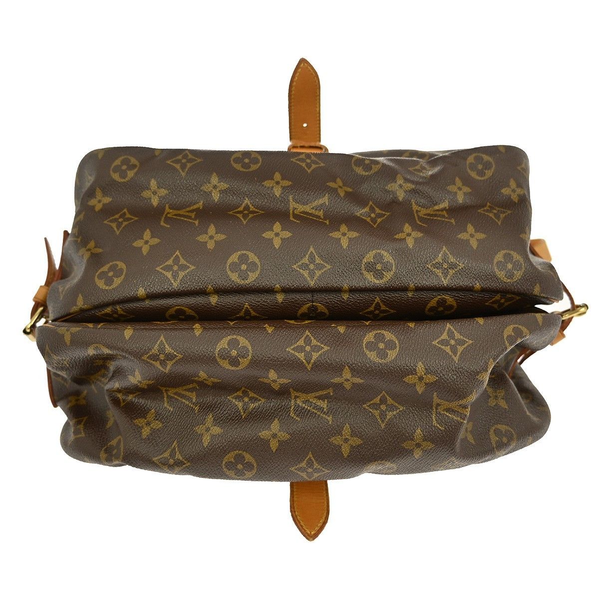Louis Vuitton Louis Vuitton Saumur Handbag Monogram Canvas Size ONE SIZE - 7 Thumbnail