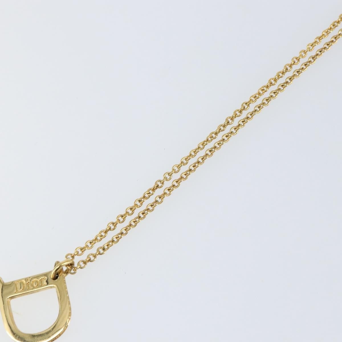 Dior Christian Dior D logo Pendant Necklace Metal Size ONE SIZE - 5 Thumbnail