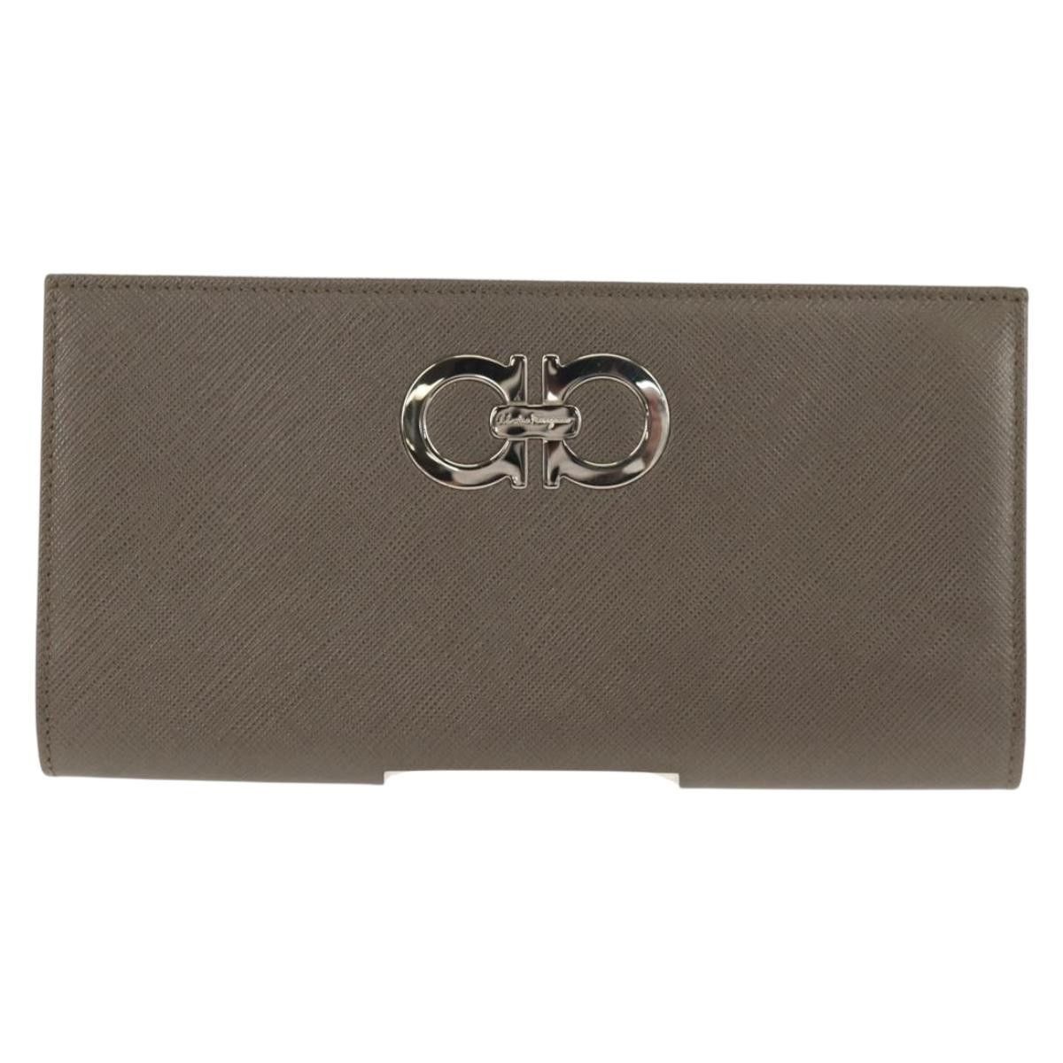 Salvatore Ferragamo Salvatore Ferragamo Gancini Bifold Wallet Leather Size ONE SIZE - 18 Thumbnail