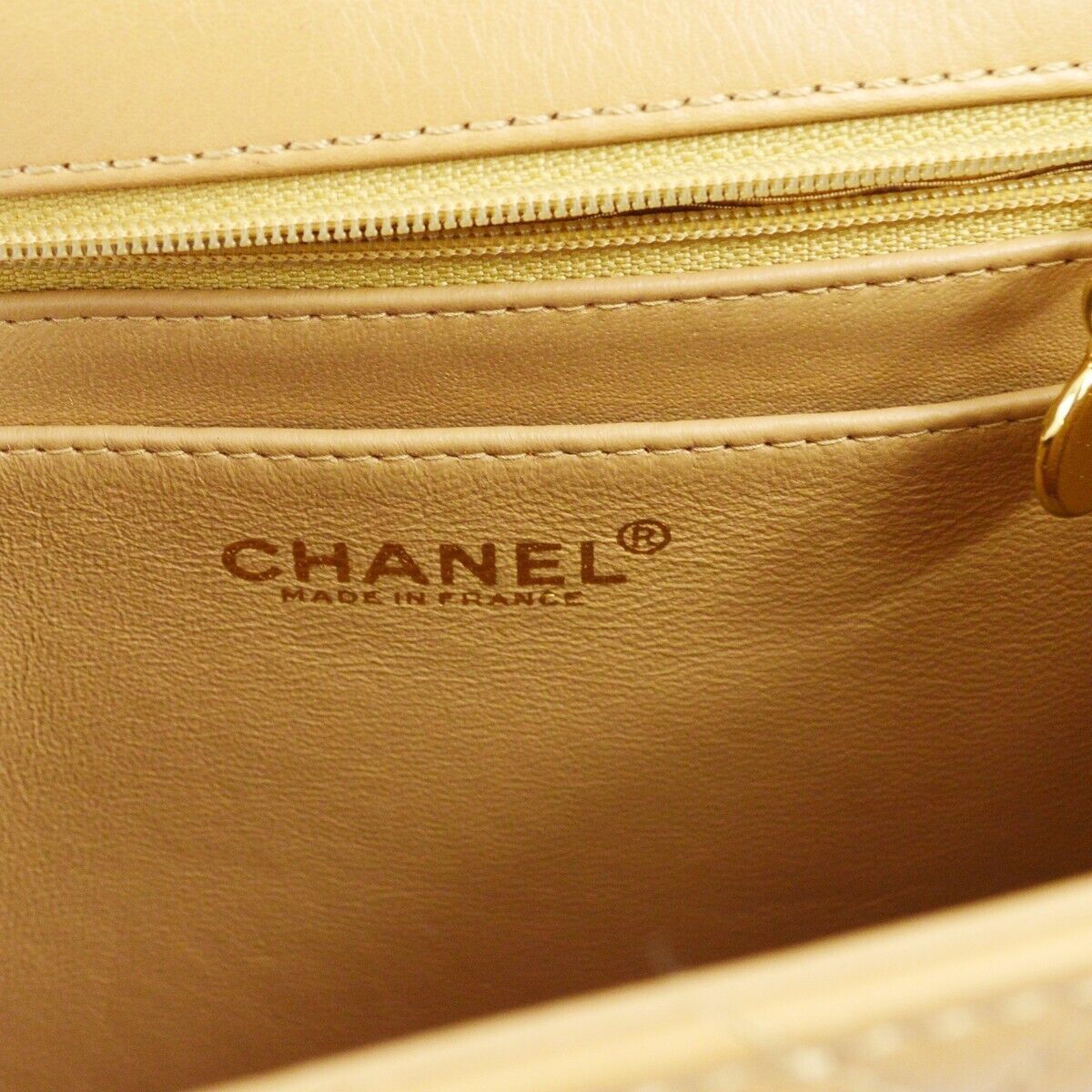 Chanel Chanel Vintage Mademoiselle Lock Flap Bag Leather Size ONE SIZE - 4 Thumbnail