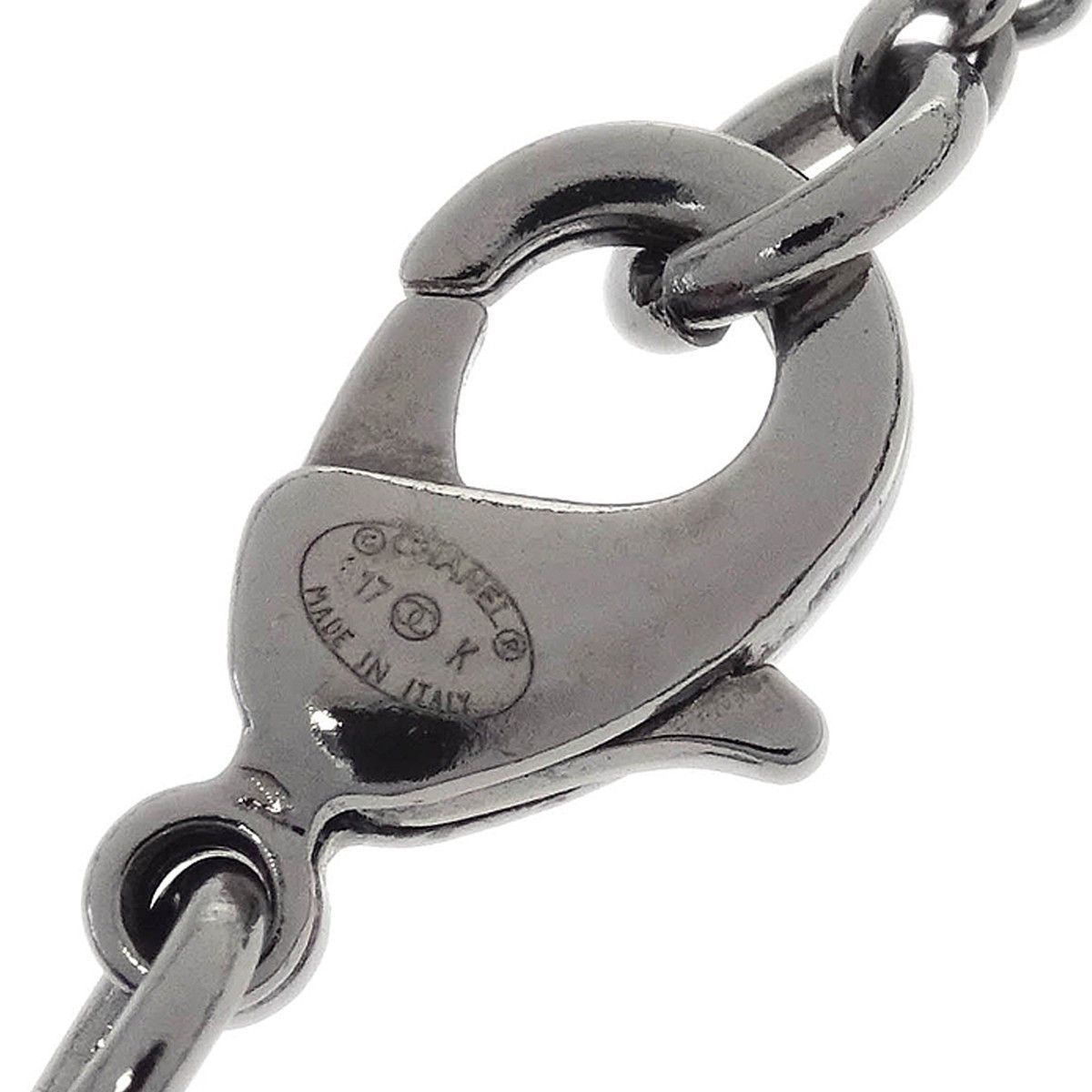 Chanel Chanel Star CC Pendant Necklace Metal and Crystals Size ONE SIZE - 4 Thumbnail