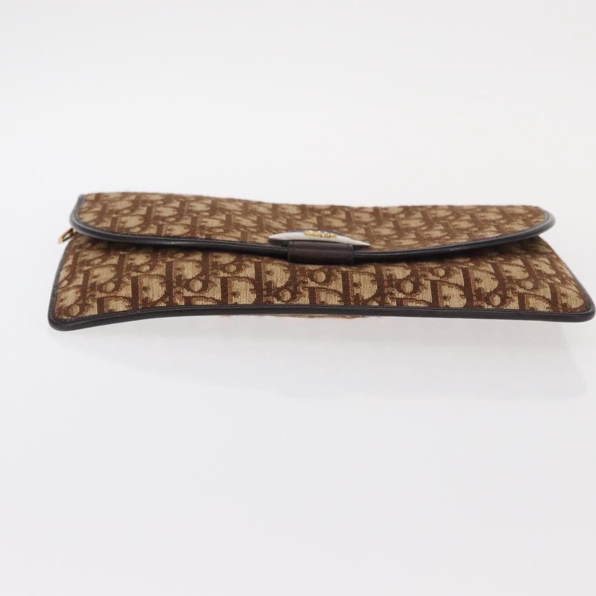 Dior Christian Dior Vintage Trotter Shoulder Bag Canvas Size ONE SIZE - 13 Thumbnail