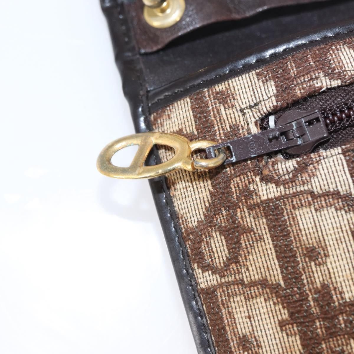 Dior Christian Dior Vintage Trotter Shoulder Bag Canvas Size ONE SIZE - 15 Thumbnail