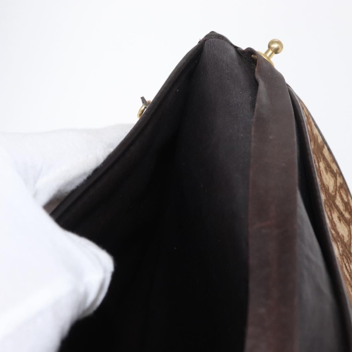 Dior Christian Dior Vintage Trotter Shoulder Bag Canvas Size ONE SIZE - 18 Thumbnail
