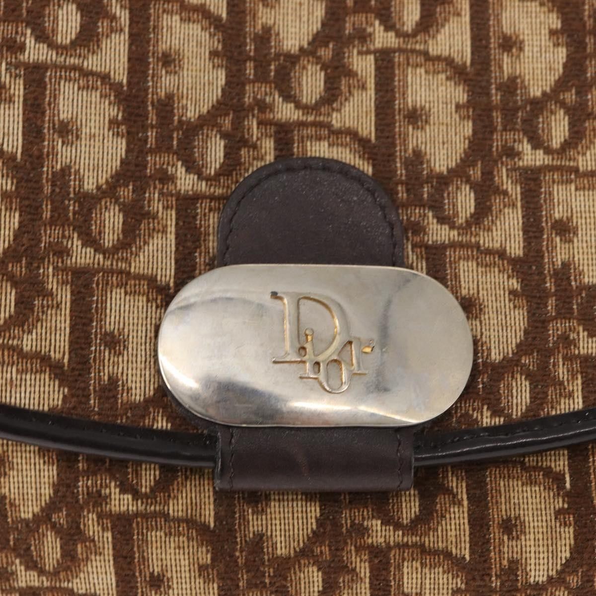 Dior Christian Dior Vintage Trotter Shoulder Bag Canvas Size ONE SIZE - 11 Thumbnail