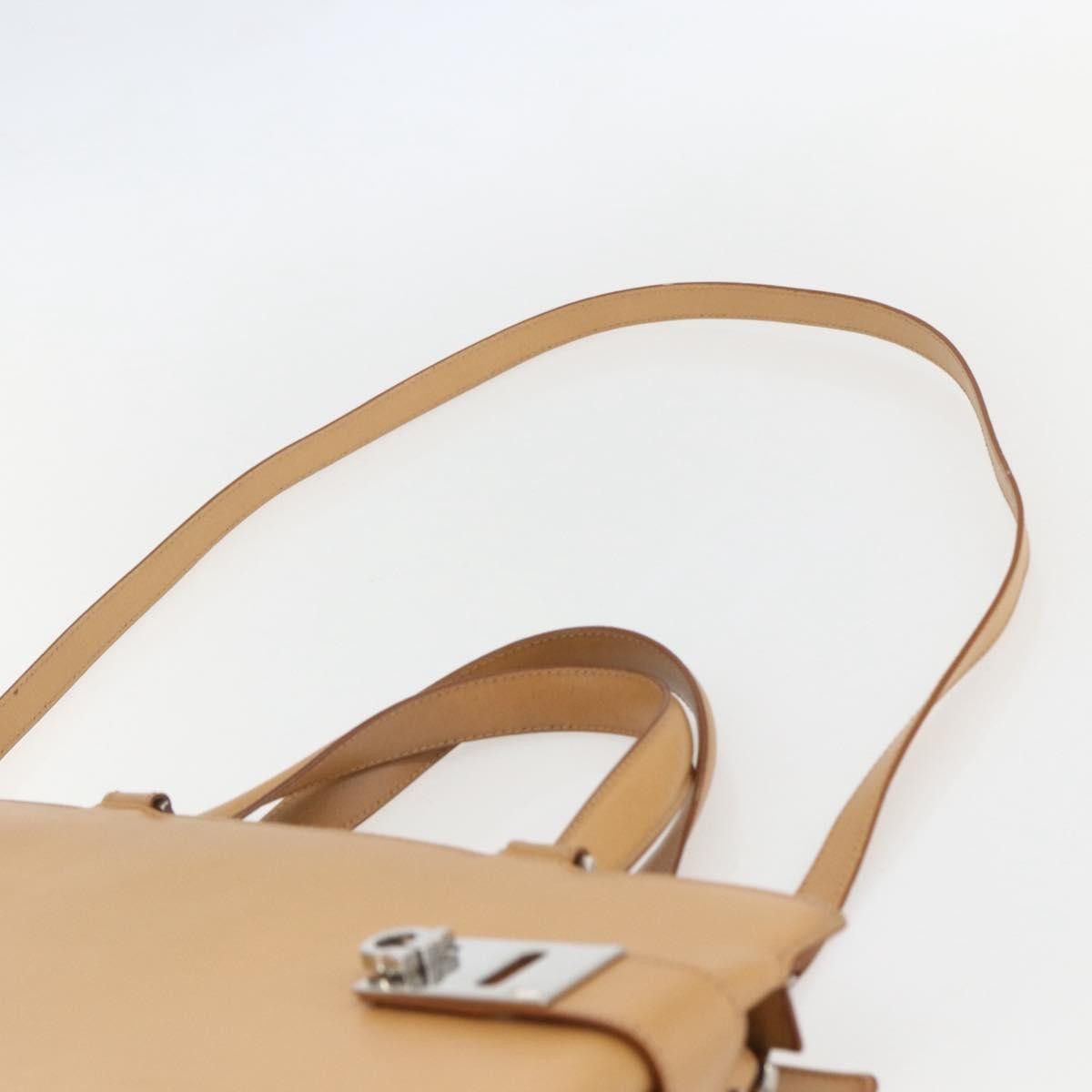 Salvatore Ferragamo Salvatore Ferragamo Double Gancini Side Buckle Tote Leather Size ONE SIZE - 17 Thumbnail