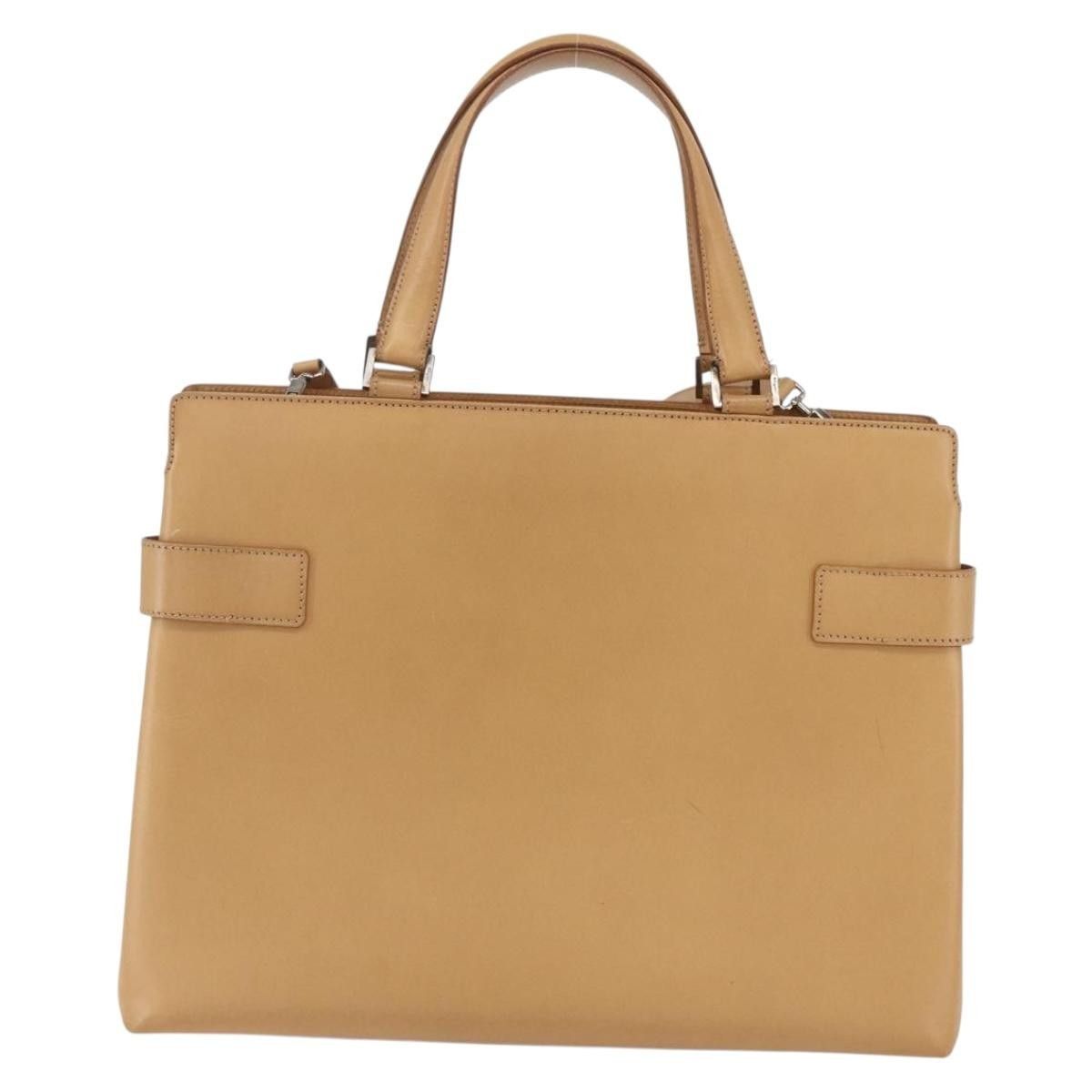 Salvatore Ferragamo Salvatore Ferragamo Double Gancini Side Buckle Tote Leather Size ONE SIZE - 2 Thumbnail