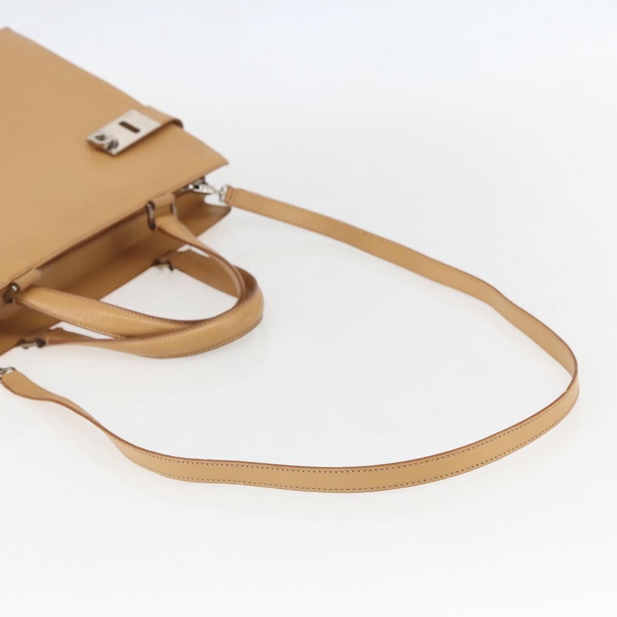 Salvatore Ferragamo Salvatore Ferragamo Double Gancini Side Buckle Tote Leather Size ONE SIZE - 16 Thumbnail