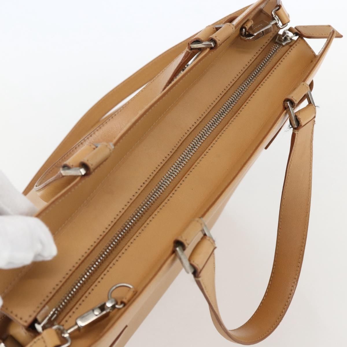 Salvatore Ferragamo Salvatore Ferragamo Double Gancini Side Buckle Tote Leather Size ONE SIZE - 14 Thumbnail