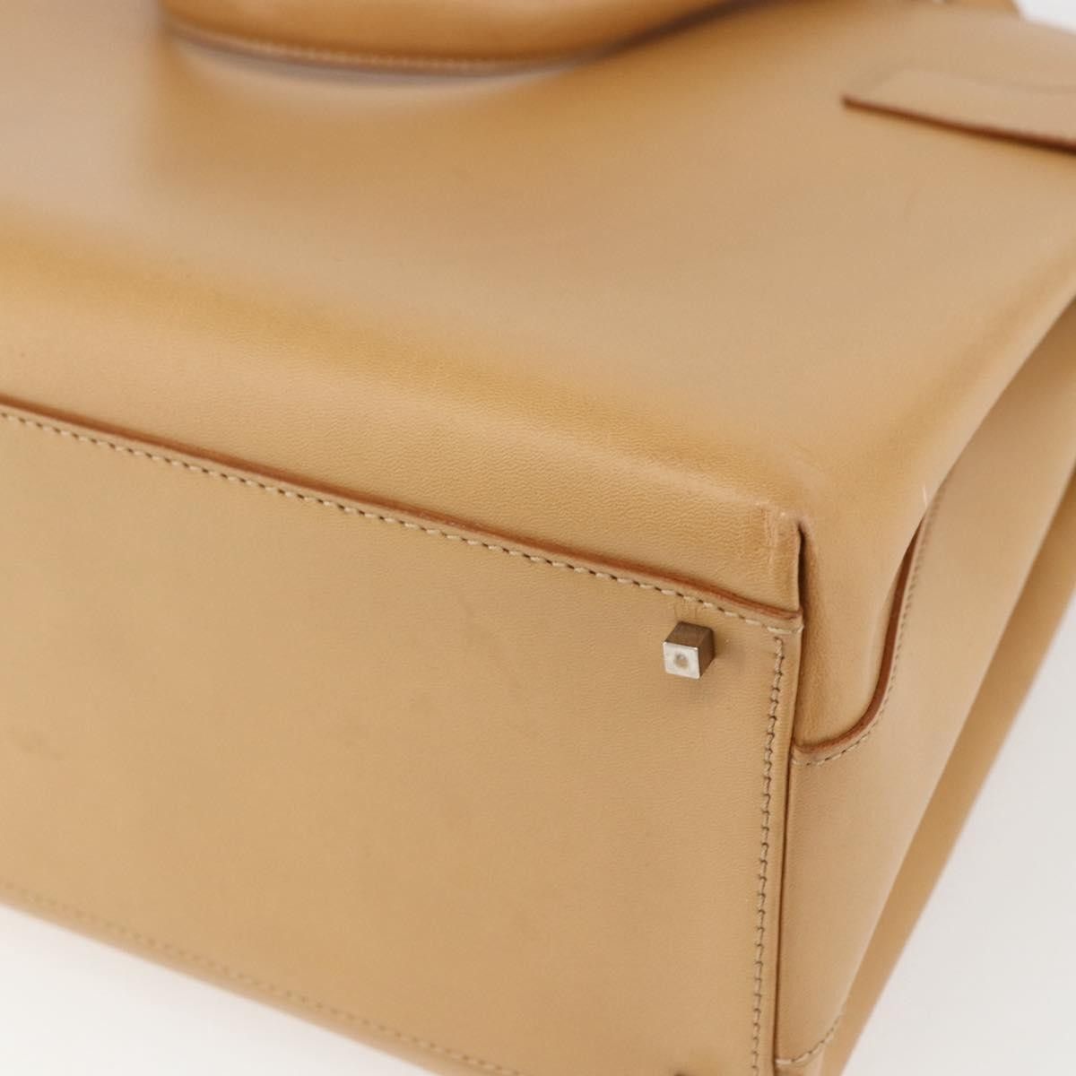 Salvatore Ferragamo Salvatore Ferragamo Double Gancini Side Buckle Tote Leather Size ONE SIZE - 10 Thumbnail