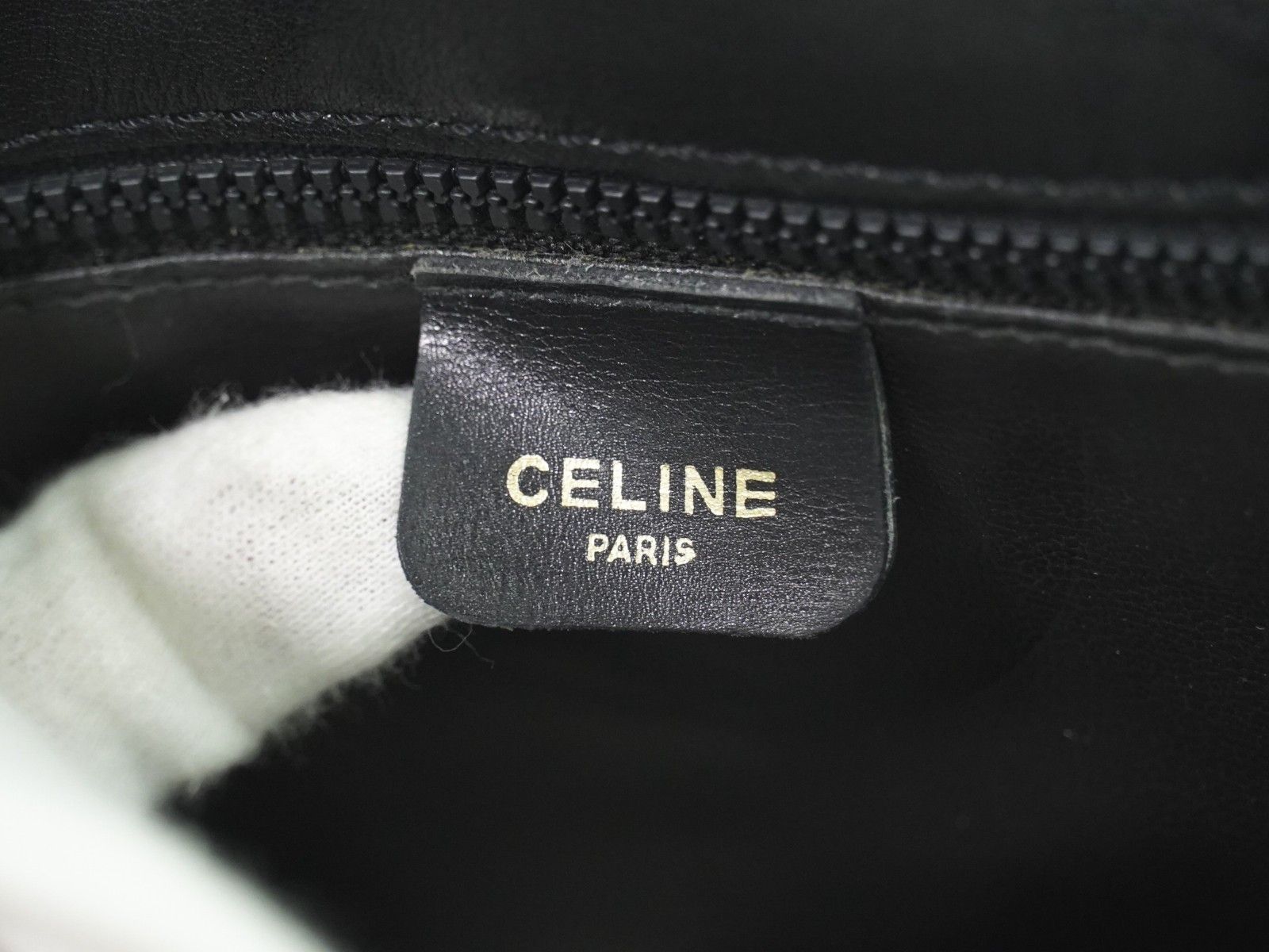 Celine Celine Vintage Shoulder Bag Leather Size ONE SIZE - 4 Thumbnail