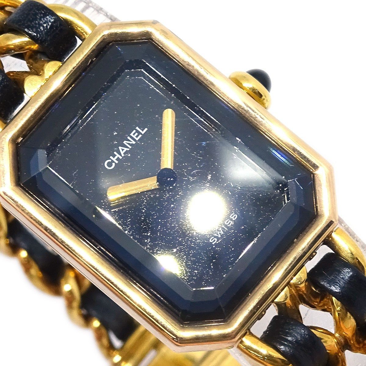 Chanel Chanel Premiere Rock Quartz Watch Plated Metal and Leather Size ONE SIZE - 2 Thumbnail