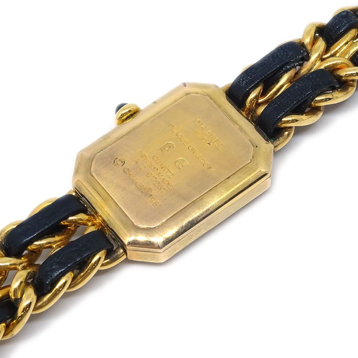 Chanel Chanel Premiere Rock Quartz Watch Plated Metal and Leather Size ONE SIZE - 3 Thumbnail