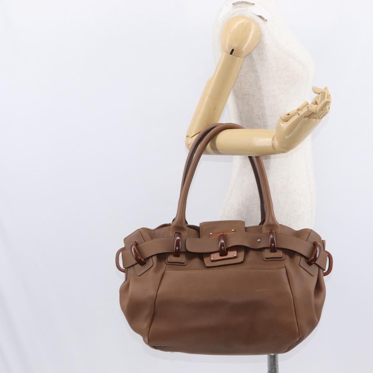 Salvatore Ferragamo Salvatore Ferragamo Vintage Handbag Leather Size ONE SIZE - 14 Thumbnail