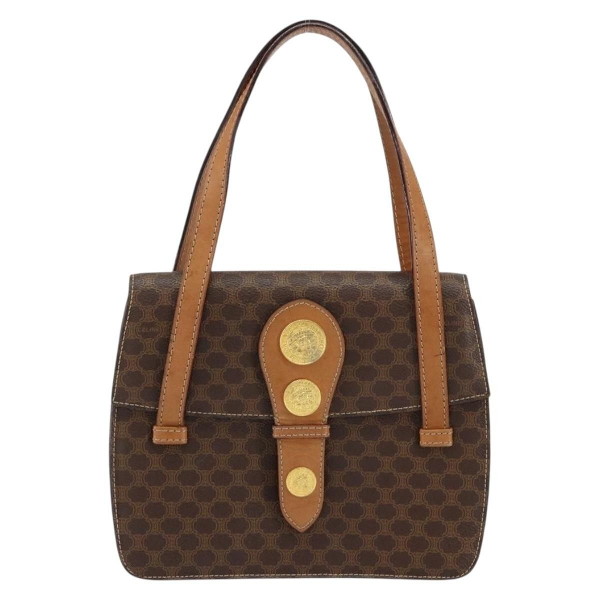 Celine Celine Vintage Macadam Canvas and Leather Size ONE SIZE - 19 Thumbnail