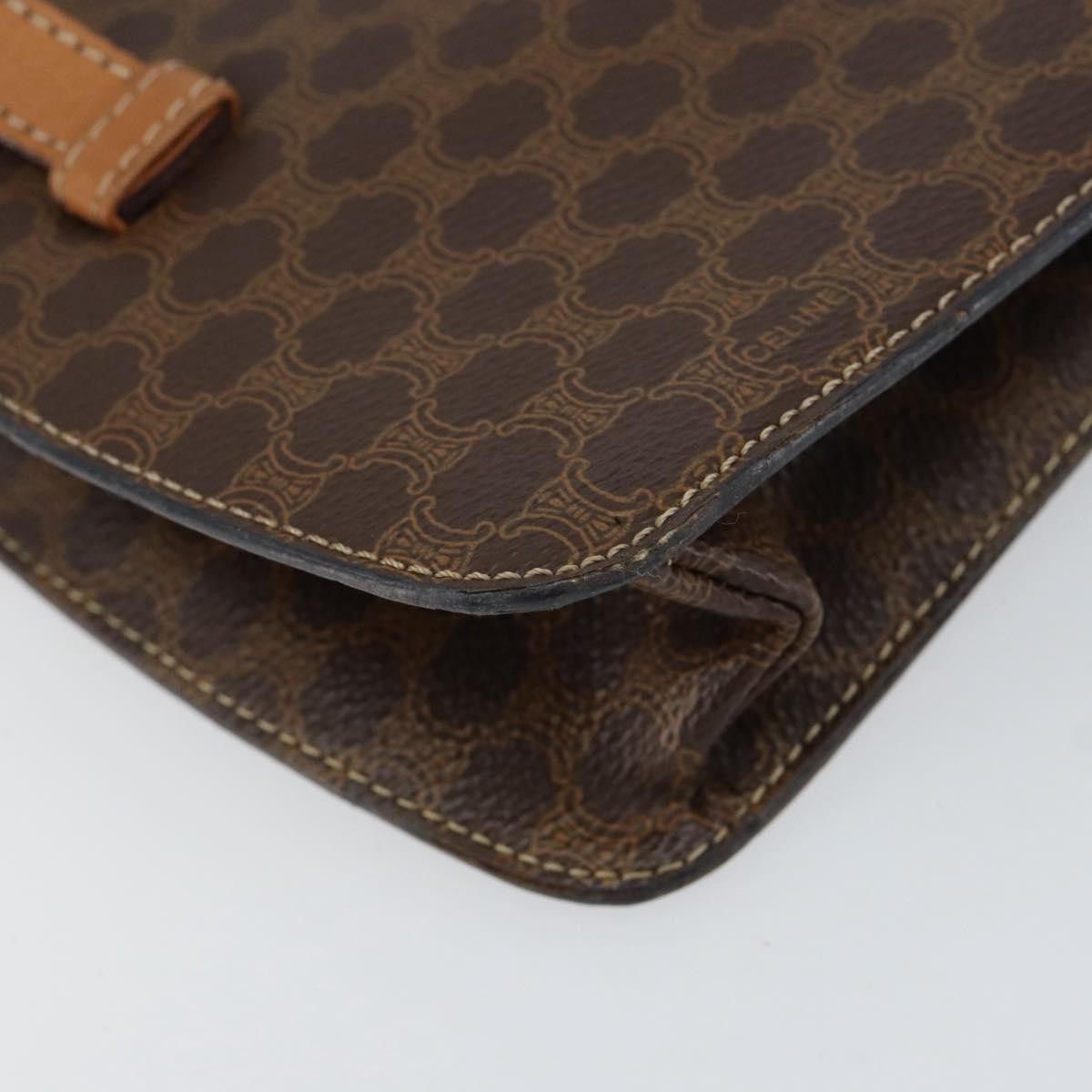Celine Celine Vintage Macadam Canvas and Leather Size ONE SIZE - 11 Thumbnail