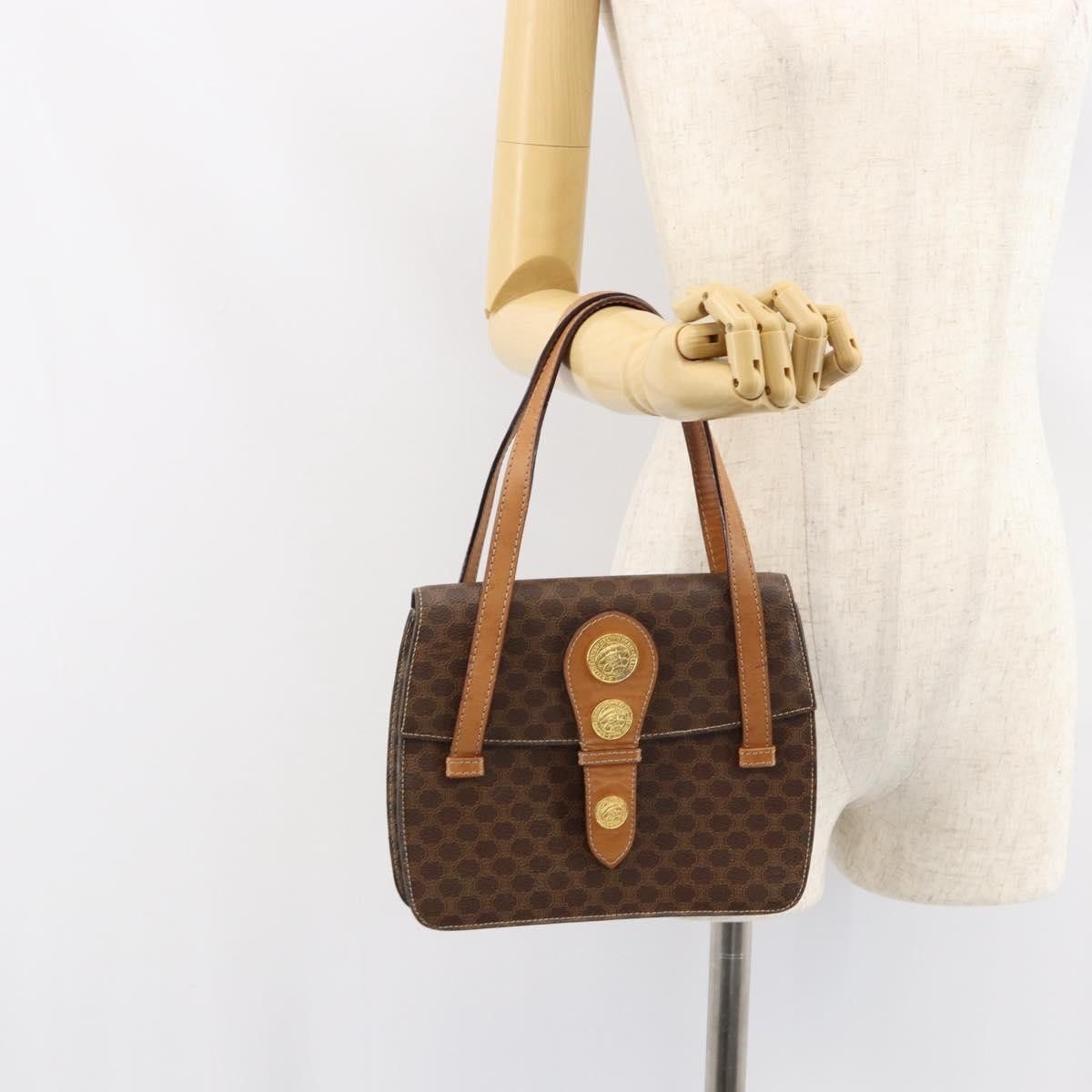 Celine Celine Vintage Macadam Canvas and Leather Size ONE SIZE - 14 Thumbnail