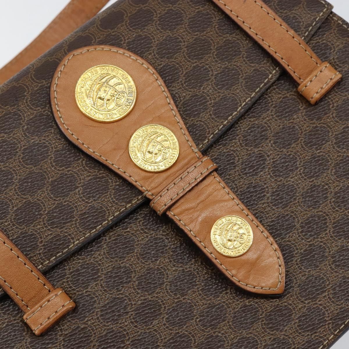 Celine Celine Vintage Macadam Canvas and Leather Size ONE SIZE - 13 Thumbnail