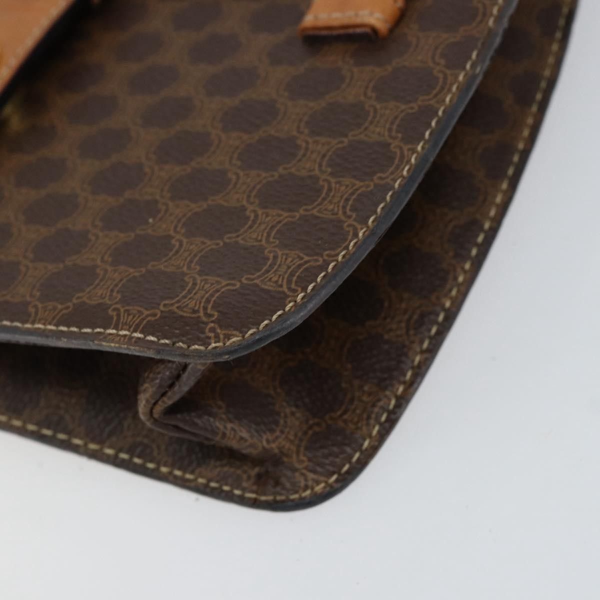 Celine Celine Vintage Macadam Canvas and Leather Size ONE SIZE - 9 Thumbnail