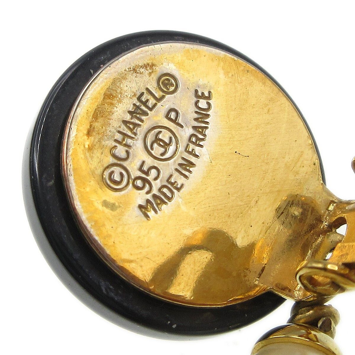 Chanel Chanel CC Dangle Metal with Faux Pearl Size ONE SIZE - 3 Thumbnail